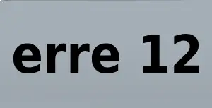 Erre 12